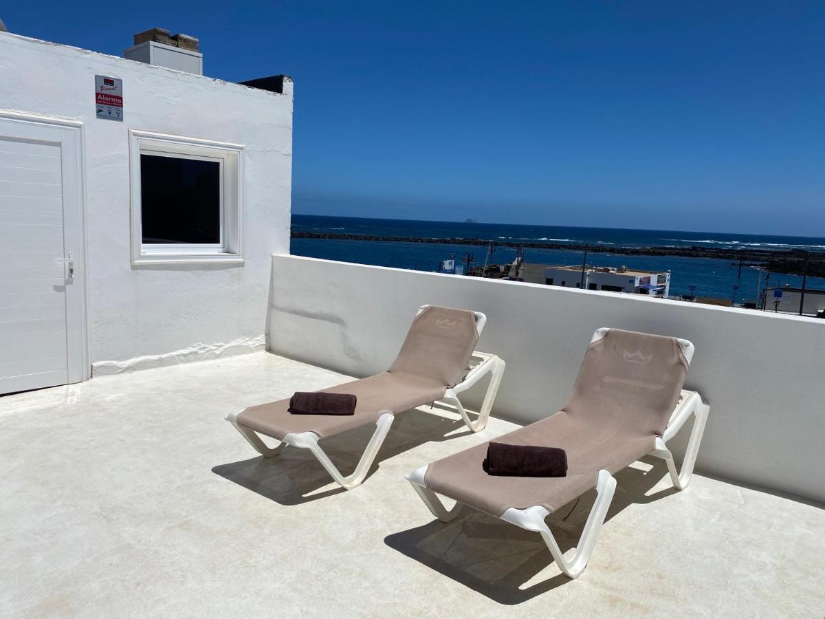 Mirador Del Muelle House Hostel Orzola Exterior foto